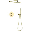 Душевой комплект Timo Saona SX-2369/17SM С ВНУТРЕННЕЙ ЧАСТЬЮ, золото матовое