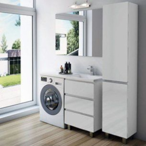 Тумба с раковиной Эстет Dallas Luxe 140 напольная, 3 ящика R