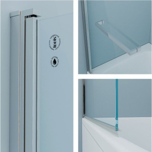 Купить Шторка на ванну IDDIS Ray RAY6CS9i90 90х140, профиль хром в Москве с доставкой Шторка на ванну IDDIS Ray RAY6CS9i90 90х140, профиль хром