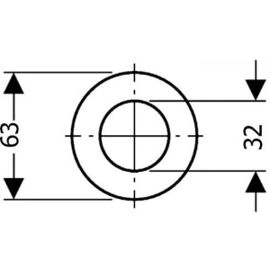 Запорное кольцо Geberit 816.418.00.1