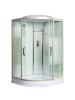 Душевая кабина с поддоном Полукруг МОНОМАХ 120/120/15 МЗ (10000005847)
