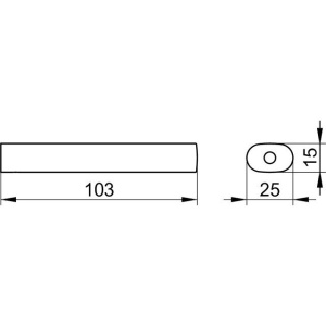 Держатель для запасных рулонов Keuco Edition 400 11563 хром