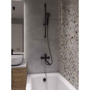 Универсальный смеситель Cersanit Brasko Black 64092 черный