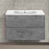Тумба с раковиной Vincea Vico 80 бетон