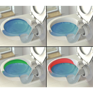 Комплект Унитаз подвесной Ideal Standard Eurovit K881201 безободковый + Инсталляция TECE Now 9400412 4 в 1 с кнопкой смыва