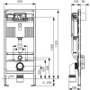 Система инсталляции для унитазов TECE Profil 9300379