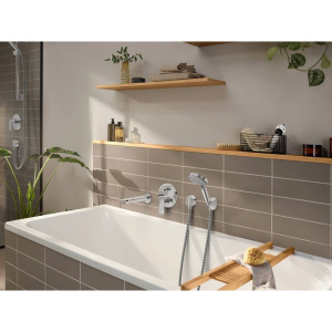 Смеситель для ванны с душем Hansgrohe Rebris E 72468000 хром