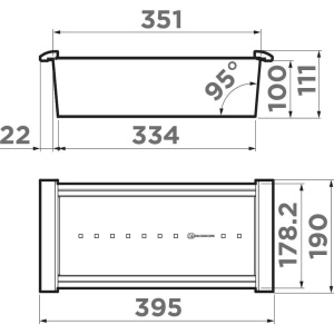 Коландер Omoikiri CO-05-IN для моек