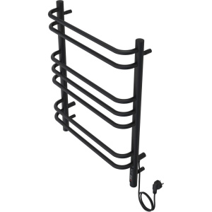Полотенцесушитель электрический Акватек Пандора П7 50x70 черный муар