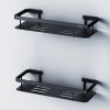 Полка AM.PM Sense L A7453222 черная, 2 шт.