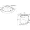 Поддон для душа AM.PM Gem W90T-401-090W 90x90