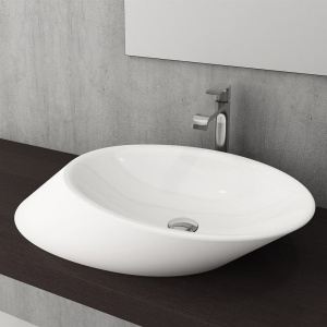 Купить Раковина BOCCHI Vessel 1013-001-0125 глянцевая белая в Москве с доставкой Раковина BOCCHI Vessel 1013-001-0125 глянцевая белая