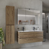Мебель для ванной Sancos Libra 120 см двойная, дуб чарльстон Мебель для ванной Sancos Libra 120 см двойная, дуб чарльстон