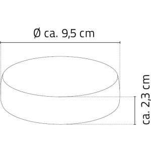 Мыльница Ridder Abby 2160337 серый