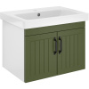 Мебель для ванной DIWO Сочи 60, подвесная, зеленая