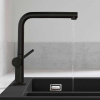 Смеситель для кухни Hansgrohe Talis M54 72840670 матовый черный