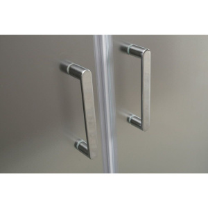 Шторка на ванну BelBagno Unique VF-2-150/180-140-C-Cr стекло прозрачное