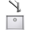 Комплект Мойка кухонная Omoikiri TADZAVA 54-U/I ULTRA-IN + Смеситель Tonami BN нержавеющая сталь