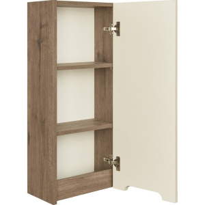 Купить Шкаф AQUATON Оливия 35 R бежевый/дуб велл в Москве с доставкой Шкаф AQUATON Оливия 35 R бежевый/дуб велл