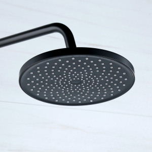 Купить Верхний душ BOND Circle B01-9988 черный матовый в Москве с доставкой Верхний душ BOND Circle B01-9988 черный матовый