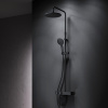 Душевая стойка AM.PM Inspire V2.0 F0750A522 с термостатом, черная
