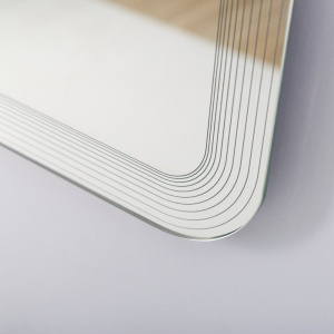 Зеркало Cezares Duet 80х80, с подсветкой