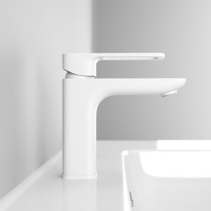 Купить Смеситель для раковины IDDIS Slide SLIWT00i01 белый в Москве с доставкой Смеситель для раковины IDDIS Slide SLIWT00i01 белый