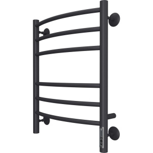 Купить Полотенцесушитель электрический Terminus Классик П6 450x600, матовый чёрный в Москве с доставкой Полотенцесушитель электрический Terminus Классик П6 450x600, матовый чёрный