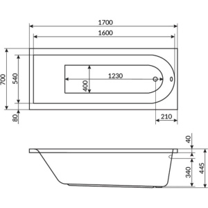 Купить Акриловая ванна Excellent Aurum Hydro+ WAEX.AUR17.HYDRO+.CR 170x70 см, с гидромассажем, с каркасом, со сливом-переливом в Москве с доставкой Акриловая ванна Excellent Aurum Hydro+ WAEX.AUR17.HYDRO+.CR 170x70 см, с гидромассажем, с каркасом, со сливом-переливом