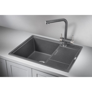 Мойка кухонная Granula 6503, графит