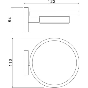 Купить Мыльница Aquatek Европа AQ4103BGM оружейная сталь в Москве с доставкой Мыльница Aquatek Европа AQ4103BGM оружейная сталь