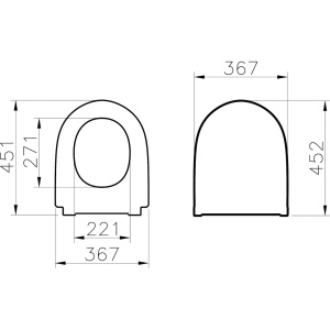 Крышка-сиденье VitrA Nest 220-003R409