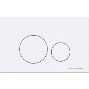 Система инсталляции для унитазов Ceramicanova Envision Round CN1001W кнопка белая
