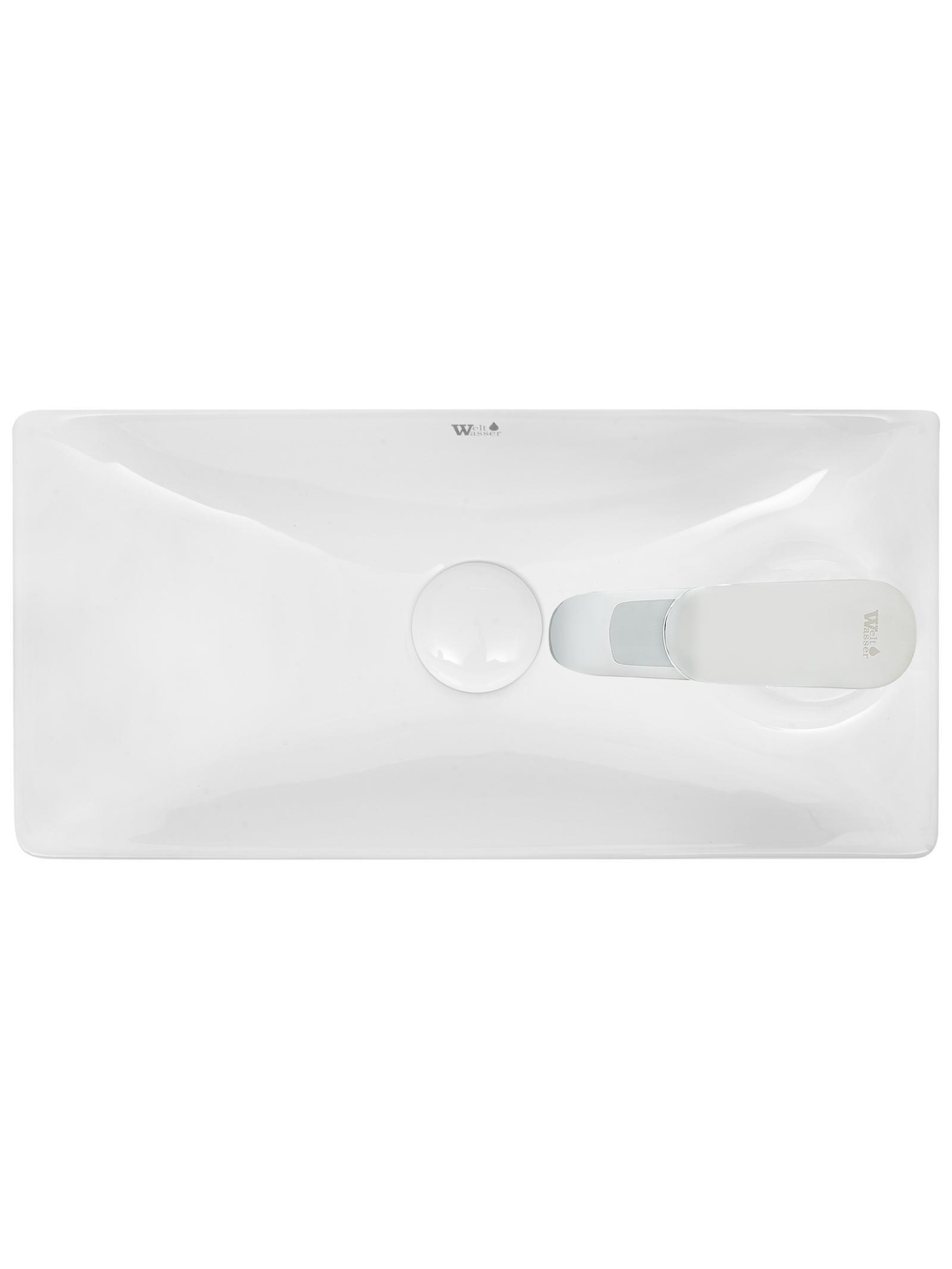 Раковина подвесная 445х215х95 WeltWasser AISBACH 5112 (10000004593)