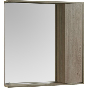 Зеркало AQUATON Стоун 80 сосна арлингтон, с подсветкой