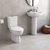 Унитаз-компакт Grohe Bau Ceramic 39349000 безободковый, с микролифтом, бачок 39436000