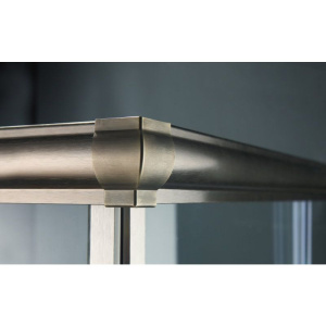 Душевой уголок Cezares Giubileo -A-2-100 прозрачное стекло, бронза