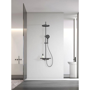 Душевая стойка AQUAme AQM8002G серый