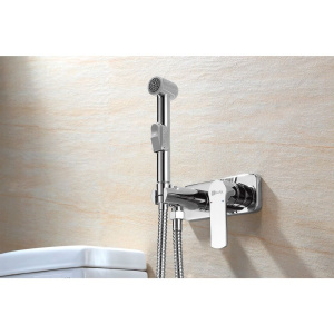 Гигиенический душ Lemark plus Grace LM1519C со смесителем, С ВНУТРЕННЕЙ ЧАСТЬЮ