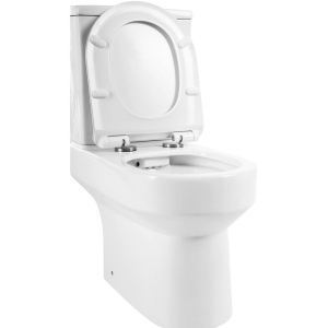 Унитаз-компакт BelBagno Norma BB339CPR безободковый, крышка Piano BB2111SC с микролифтом, бачок BB339T