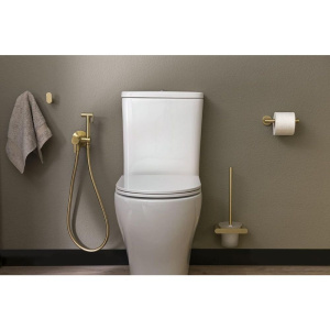 Гигиенический душ Ramonsoler Drako 336801WCOC со смесителем, С ВНУТРЕННЕЙ ЧАСТЬЮ, золото