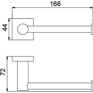 Держатель туалетной бумаги Timo Selene 12035/03