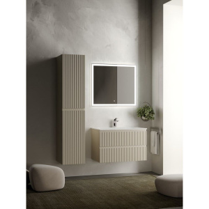 Купить Тумба с раковиной Sancos Snob R 80 см, beige soft в Москве с доставкой Тумба с раковиной Sancos Snob R 80 см, beige soft