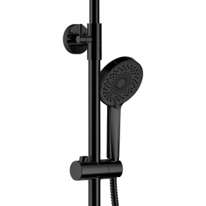 Купить Душевая стойка Haiba HB24590-7 черная матовая в Москве с доставкой Душевая стойка Haiba HB24590-7 черная матовая