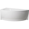 Акриловая ванна STWORKI Лунд L 150x75 см, угловая, с каркасом, асимметричная