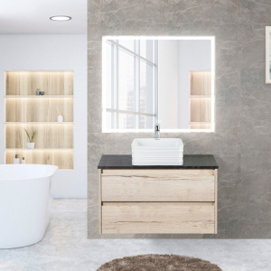 Зеркало BelBagno SPC-GRT-900-800-LED-TCH-WARM с подсветкой и подогревом