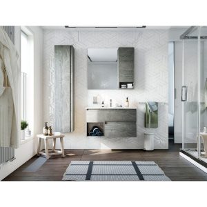 Купить Зеркало STWORKI Карлстад R 90 дуб рошелье в Москве с доставкой Зеркало STWORKI Карлстад R 90 дуб рошелье