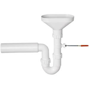 Сифон для раковины McAlpine HC7-FUN, с разрывом струи