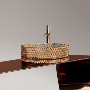 Купить Раковина Ceramicanova Cristal CN6058 бежевая в Москве с доставкой Раковина Ceramicanova Cristal CN6058 бежевая