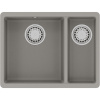 Мойка кухонная Lemark Sinara 550.2-U 9910081 грей